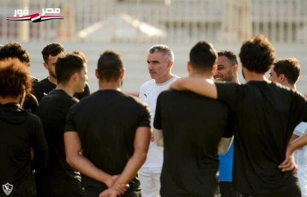 مستبعدون الزمالك يتدربون قبل مباراة الترجي التونسي