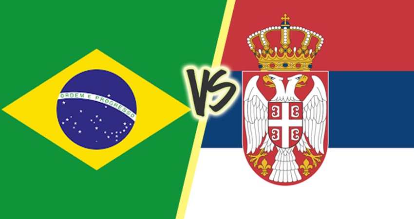 بث مباشر مباراة البرازيل وصربيا