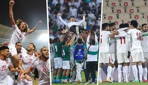 ترتيب المنتخبات العربية فى تصنيف الفيفا الاخير 2023