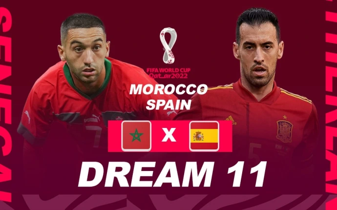 ضربات جزاء مباراة المغرب واسبانيا اليوم (3-0) فى كأس العالم قطر