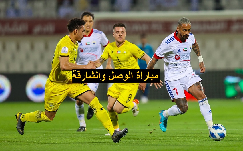 موعد مباراة الوصل والشارقة في دوري أدنوك الإماراتي للمحترفين 
