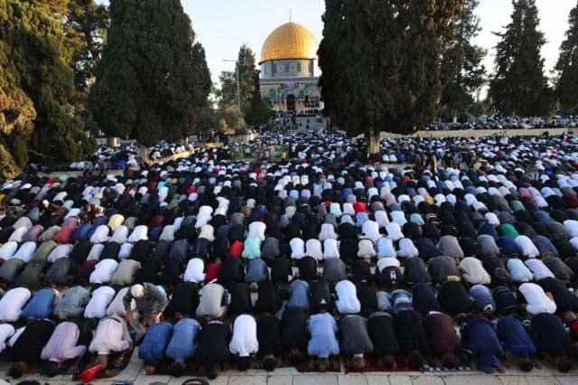 موعد توقيت صلاة عيد الفطر المبارك في فلسطين 2023-1444