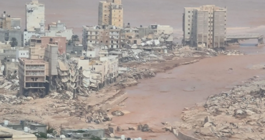 اسماء جميع المناطق المتضررة بسبب العاصفة دانيال في ليبيا