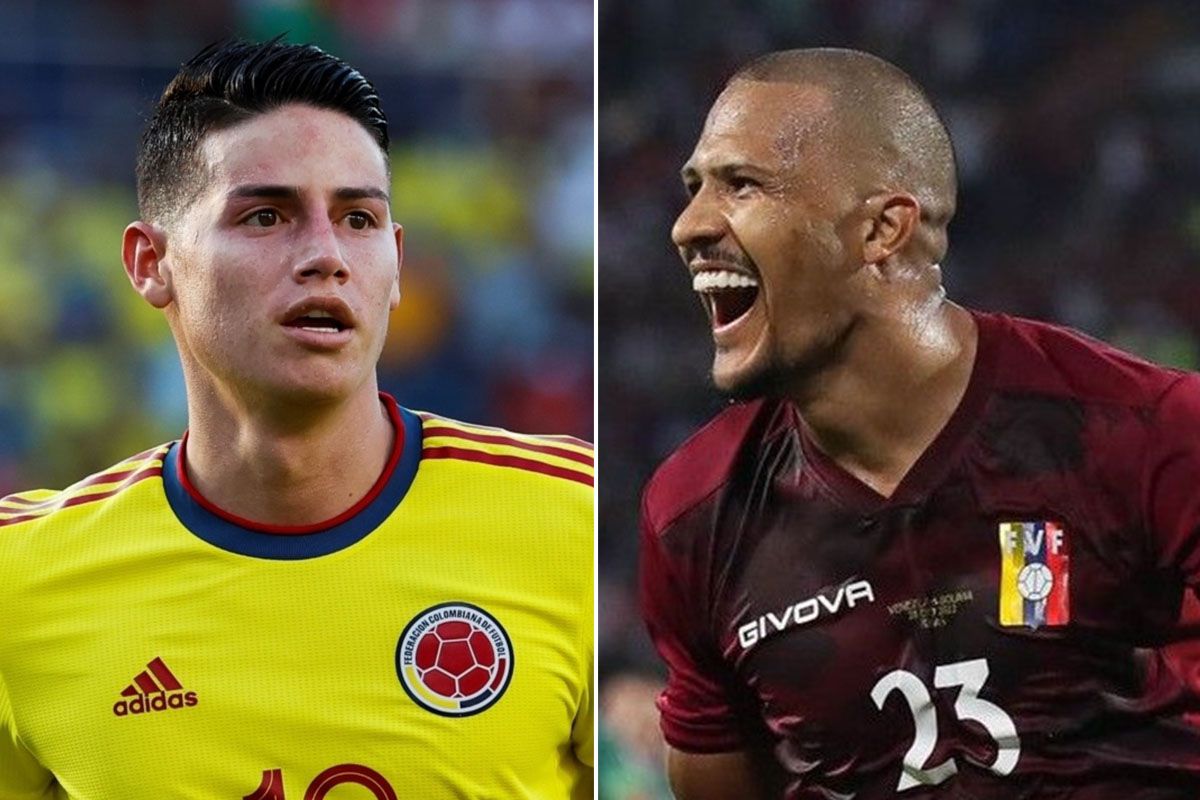 موعد مباراة كولومبيا ضد فنزويلا في تصفيات أمريكا الجنوبية لكأس العالم