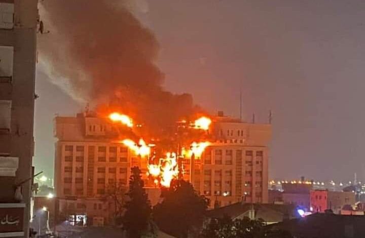فيديو عدد ضحايا حريق مديرية الاسماعيلية